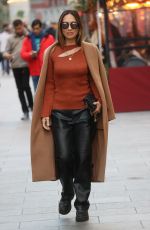 MYLEENE KLASS Leaves Smooth Radio in London 11/23/2023
