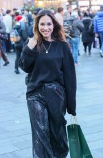 MYLEENE KLASS Leaves Smooth Radio in London 11/25/2023