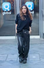 MYLEENE KLASS Leaves Smooth Radio in London 11/25/2023
