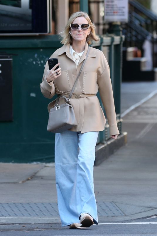 NAOMI WATTS Out and About in New York 11/19/2023