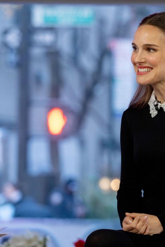 NATALIE PORTMAN at Today Show in New York 11/28/2023