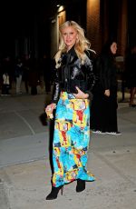 NICKY HILTON Arrives at Alice + Olivia Collaboration with Basquiat in New York 11/08/2023