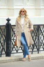 NICKY HILTON at a Photoshoot on the Streets in New York 11/27/2023