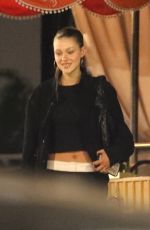 NICOLA PELTZ and Brooklyn Beckham Leavies The Bird Streets Club in West Hollywood 11/21/2023