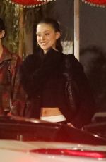 NICOLA PELTZ and Brooklyn Beckham Leavies The Bird Streets Club in West Hollywood 11/21/2023