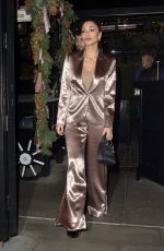 NICOLE SCHERZINGER Leaves Chiltern Firehouse in London 11/21/2023