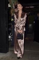 NICOLE SCHERZINGER Leaves Chiltern Firehouse in London 11/21/2023