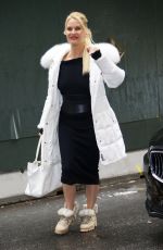 NICOLETTE SHERIDAN Arrives at NBC Studios in New York 11/22/2023