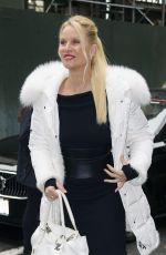 NICOLETTE SHERIDAN Arrives at NBC Studios in New York 11/22/2023