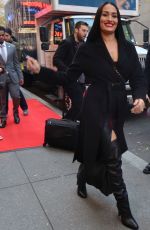 NIKKI and BRIE BELLA Arrives at NBC Studios in New York 11/14/2023