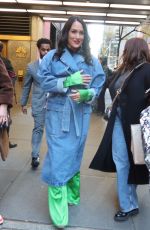 NIKKI and BRIE BELLA Arrives at NBC Studios in New York 11/14/2023
