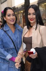 NIKKI and BRIE BELLA Leaves NBC Studios in New York 11/14/2023