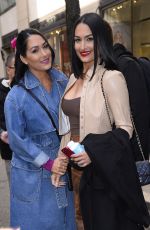 NIKKI and BRIE BELLA Leaves NBC Studios in New York 11/14/2023