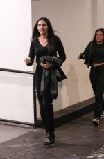 NOOR ALFALLAH Celebrates Her Child Support Settlement with Her Family at E Baldi in Beverly Hills 11/08/2023