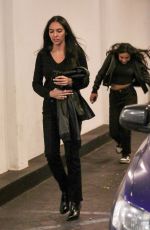 NOOR ALFALLAH Celebrates Her Child Support Settlement with Her Family at E Baldi in Beverly Hills 11/08/2023