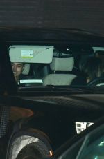 NOOR ALFALLAH Out for Dinner with Her Brother Remi Alfallah at Nobu in Malibu 11/05/2023