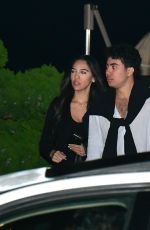 NOOR ALFALLAH Out for Dinner with Her Brother Remi Alfallah at Nobu in Malibu 11/05/2023