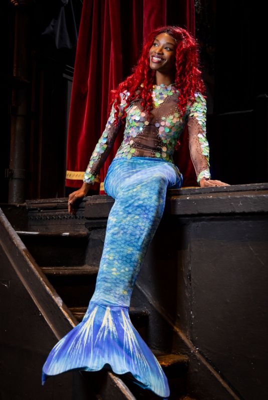 OLIVIA EGBUNIKE - The Little Mermaid Pantomime Photocall 11/07/2023
