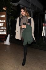 OLIVIA JADE GIANNULLI Out for Dinner in Santa Monica 11/19/2023