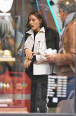 OLIVIA PALERMO and NICKY HILTON Shopping for Jewelry at Alexis Bittar at Sant Ambroeus 11/01/2023