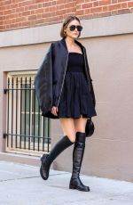 OLIVIA PALERMO Out and About in New York 10/30/2023