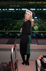 OLIVIA PONTON at the Los Angeles Chargers v New York Jets Game at MetLife Stadium in New Jersey 11/06/2023