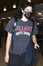 OLIVIA RODRIGO and Conan Gray Arrives at Airport in Milwaukee 11/22/2023