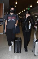 OLIVIA RODRIGO and Conan Gray Arrives at Airport in Milwaukee 11/22/2023