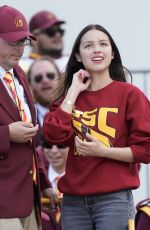 OLIVIA RODRIGO at NCAA Football Game Between USC Trojans and UCLA Bruins in Los Angeles 11/18/2023