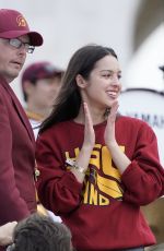 OLIVIA RODRIGO at NCAA Football Game Between USC Trojans and UCLA Bruins in Los Angeles 11/18/2023