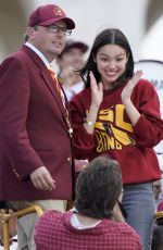 OLIVIA RODRIGO at NCAA Football Game Between USC Trojans and UCLA Bruins in Los Angeles 11/18/2023