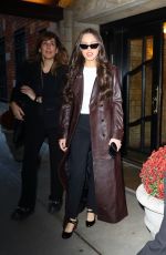 OLIVIA RODRIGO Heading to Rock & Roll Hall of Fame Event in New York 11/03/2023