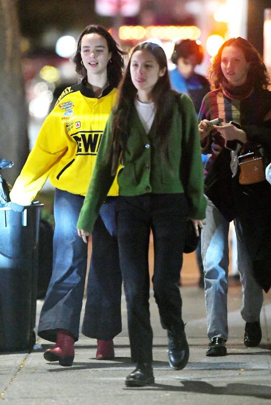 OLIVIA RODRIGO Night Out with Friends in New York 11/09/2023