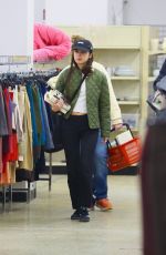 OLIVIA RODRIGO Shopping at Salvation Army in New York 11/10/2023