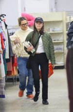 OLIVIA RODRIGO Shopping at Salvation Army in New York 11/10/2023