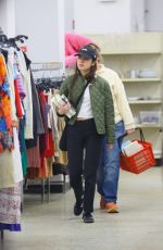 OLIVIA RODRIGO Shopping at Salvation Army in New York 11/10/2023