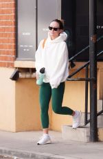 OLIVIA WILDE at a Gym in Los Angeles 11/27/2023