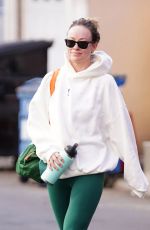 OLIVIA WILDE at a Gym in Los Angeles 11/27/2023