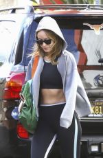 OLIVIA WILDE at a Gym in Stidio City 11/16/2023