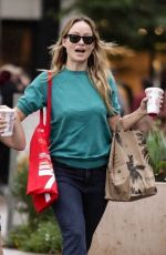 OLIVIA WILDE at Erewhon Market in Los Angeles 11/18/2023