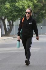 OLIVIA WILDE Leaves a Gym Post-date Night with Chris Rock 11/13/2023