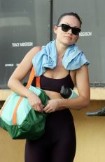 OLIVIA WILDE Leaves Her Workout in Los Angeles 11/01/2023