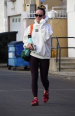 OLIVIA WILDE Leaves Tracy Anderson