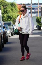 OLIVIA WILDE Leaves Tracy Anderson