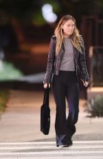 OLIVIA WILDE Out with Friends at Little Doms Restaurant in Los Feliz 11/01/2023