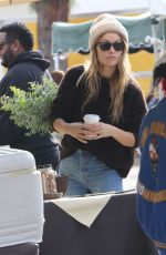 OLIVIA WILDE Shopping at Local Farmers Market in Los Angeles 11/26/2023