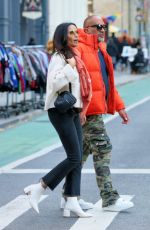 PADMA LAKSHMI and Kenya Barris at McNally Jackson Bookstore in New York 11/19/2023