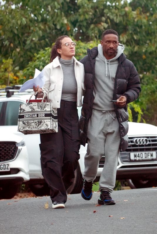 PAIGE BETHANY MALLABORUN-EDMONDSON and Jermain Defoe Out in Blackburn 10/17/2023