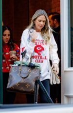 PAIGE BUECHELE, LYNDSAY BELL and BRITTANY MAHOMES Out for Dinner at Cipriani in New York 11/05/2023