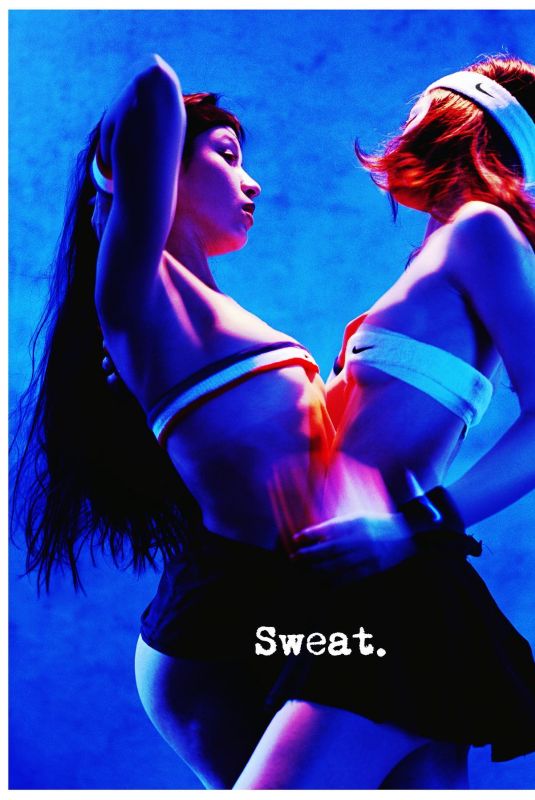 PAIGE SEARCY and AMANDA DROZDZ for Sweat., November 2023